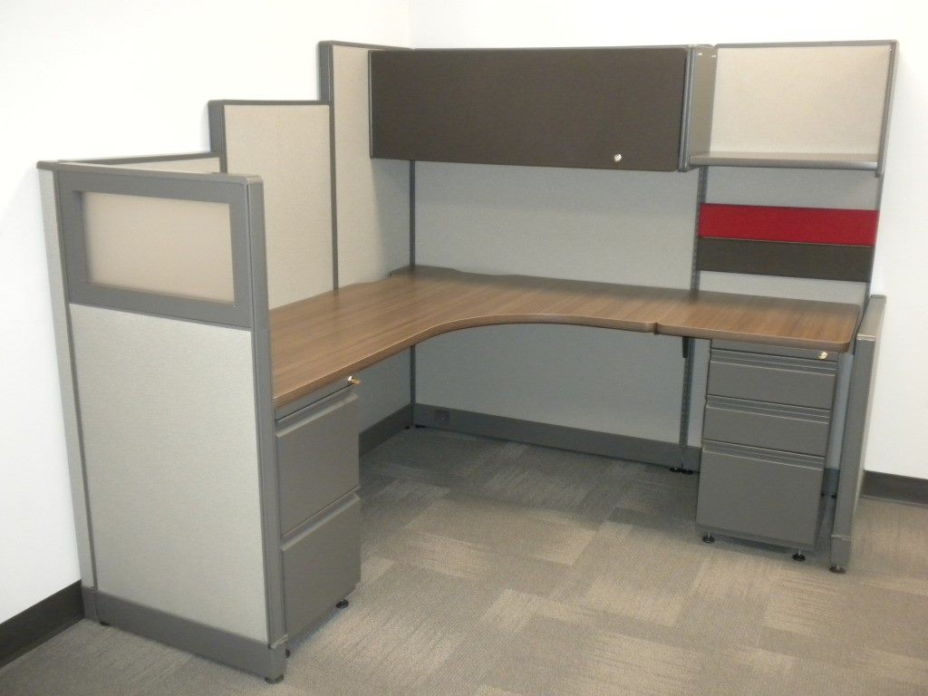 Remanufactured Haworth cubicle